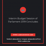 INTERIM BUDGET SESSION OF PARLIAMENT 2019 CONCLUDES