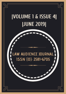Read more about the article VOLUME 1 & ISSUE 4 JUNE 2019 [NO PUBLICATION FEE]