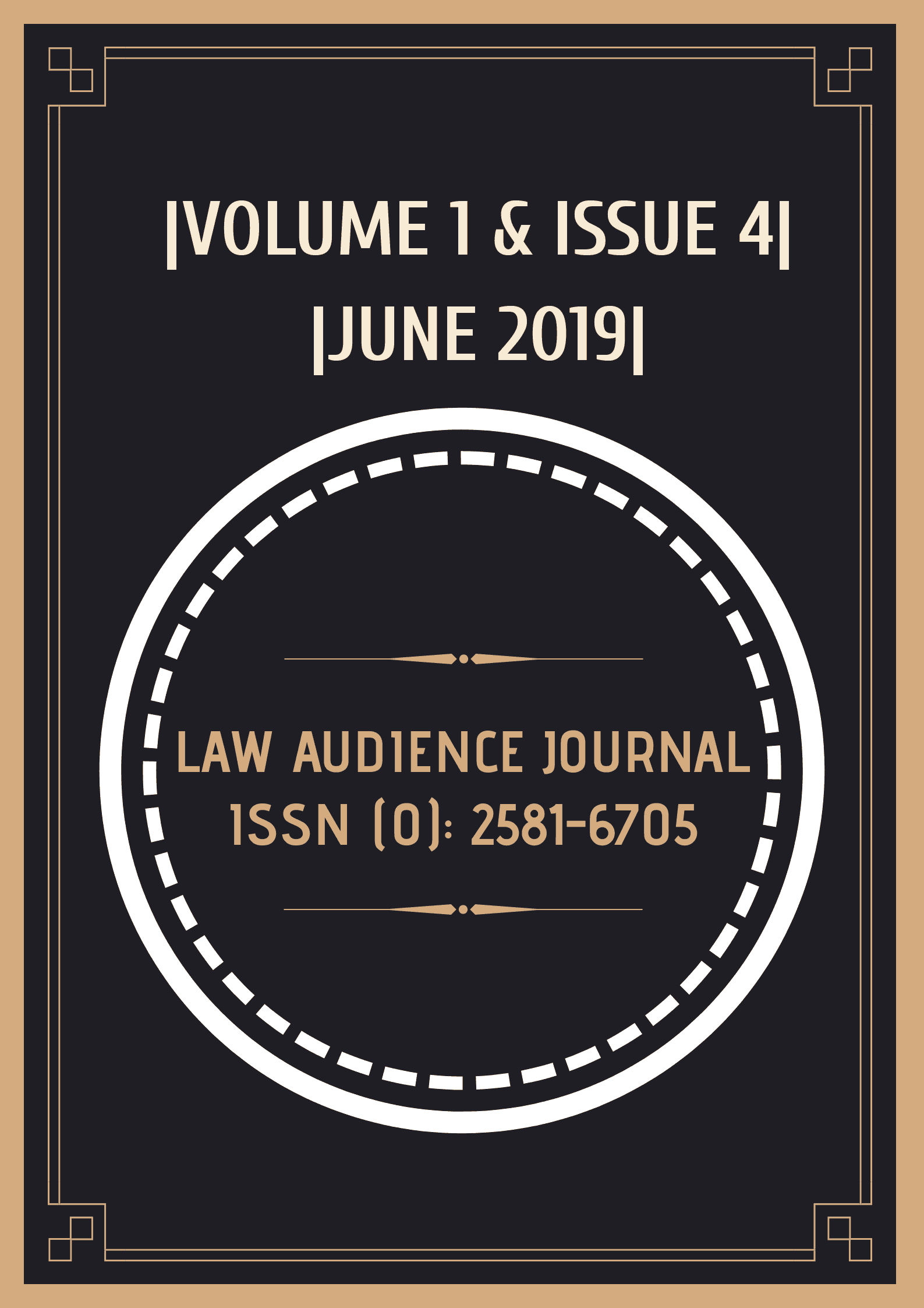 You are currently viewing VOLUME 1 & ISSUE 4 JUNE 2019 [NO PUBLICATION FEE]