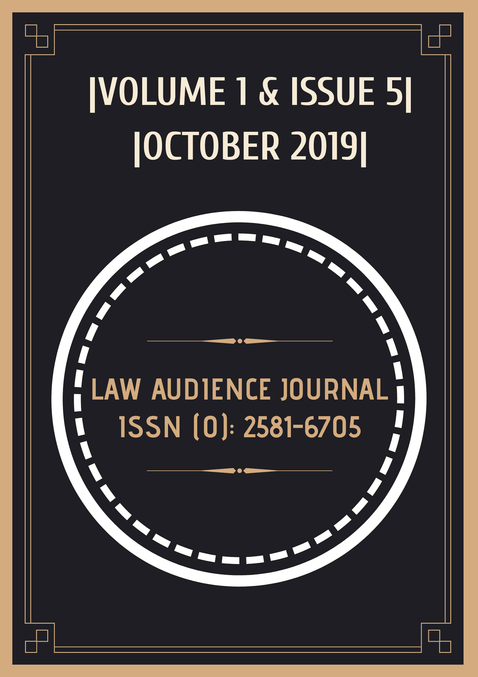 You are currently viewing CALL FOR PAPERS: VOLUME 1 & ISSUE 5 OCTOBER 2019: