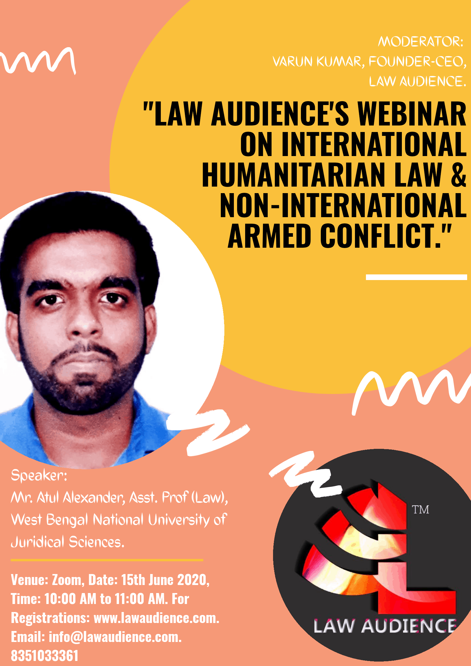 You are currently viewing Law Audience’s Webinar on International Humanitarian Law and Non-International Armed Conflict