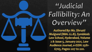 Read more about the article Judicial Fallibility: An Overview