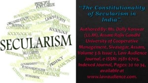 Read more about the article The Constitutionality of Secularism in India