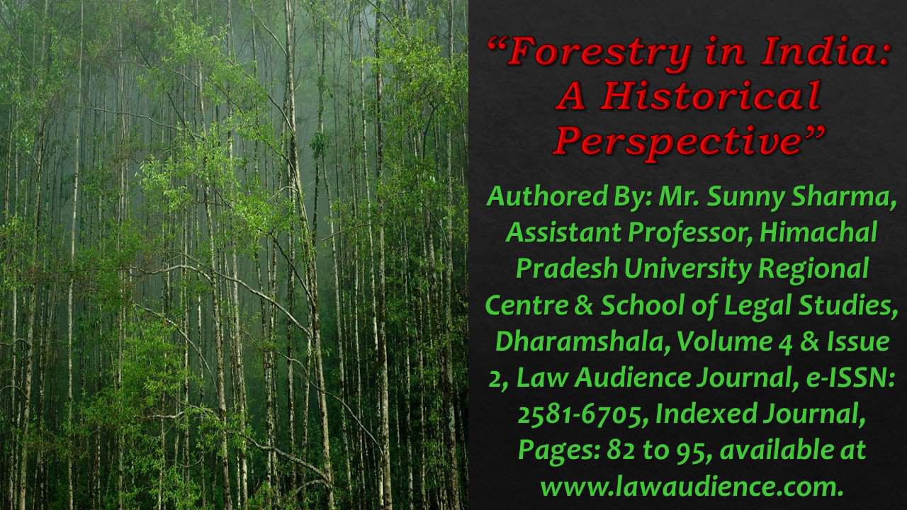 You are currently viewing Forestry in India: A Historical Perspective
