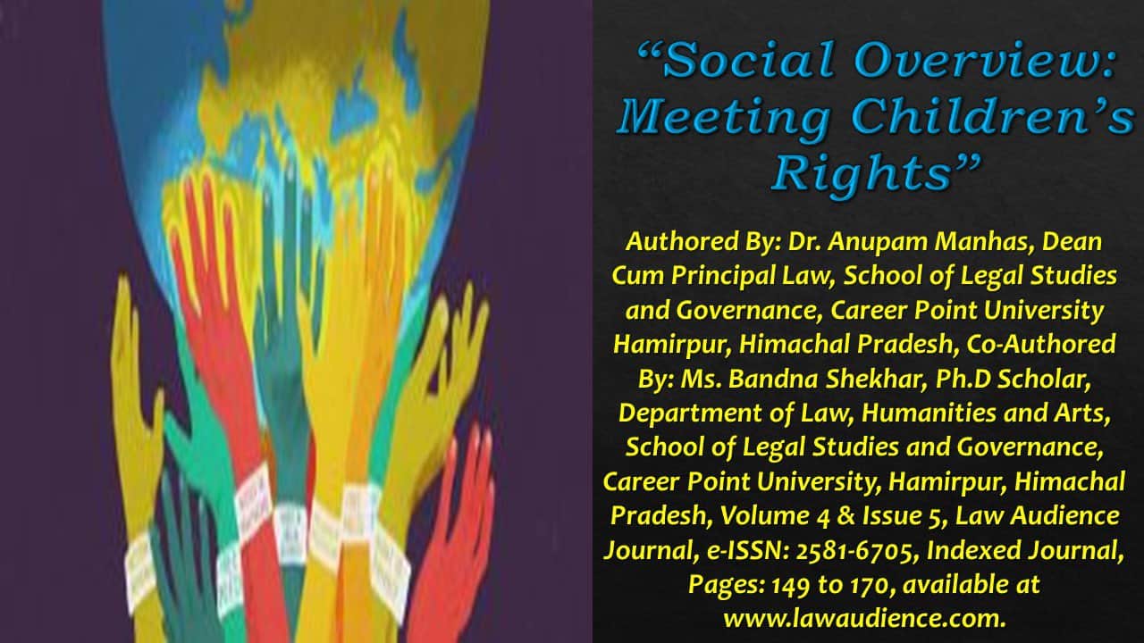 Read more about the article Social Overview: Meeting Children’s Rights