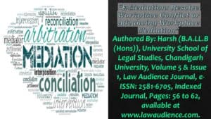 Read more about the article E-Mediation: Resolve Workplace Conflict or Advancing Workplace Mediation