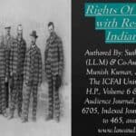 Rights Of Prisoners with Respect to Indian Law