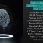 Regulating Artificial Intelligence in India: Issues and Challenges