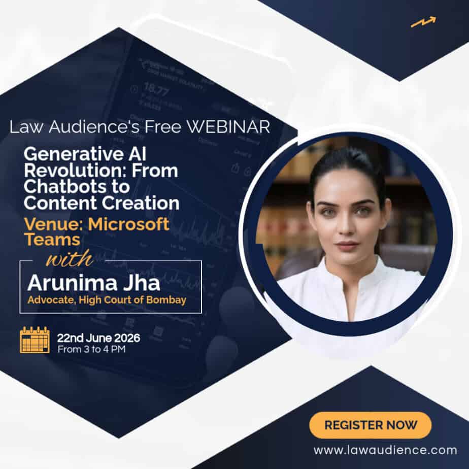 Law Audience’s Free Webinar on Generative AI Revolution: From Chatbots to Content Creation