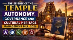 Read more about the article The Essense Of The Temple Autonomy, Governance And Cultural Heritage Management Bill, 2026