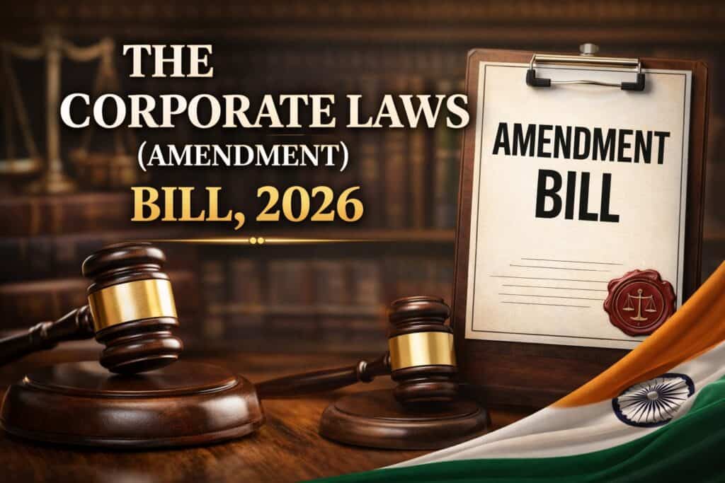 THE CORPORATE LAWS (AMENDMENT) BILL, 2026